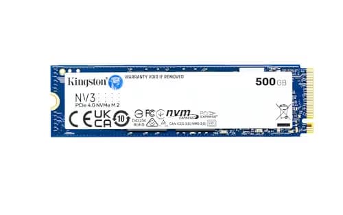 Kingston NV3 500GB SSD M.2-2280 PCIe 4.0 X4 NVMe image