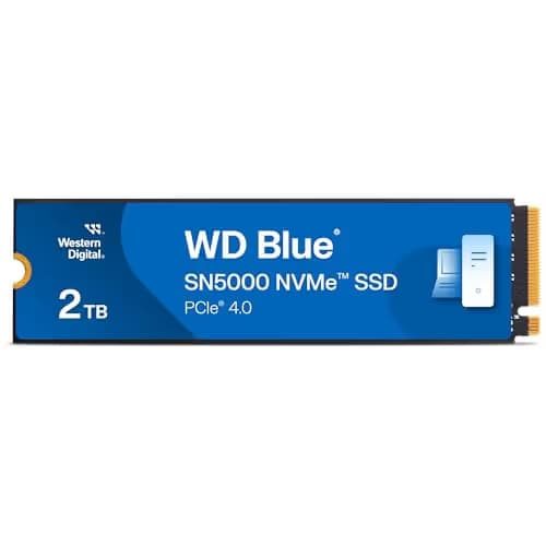 Western Digital WD Blue SN5000 2TB SSD M.2 NVMe PCIe 4.0 main image