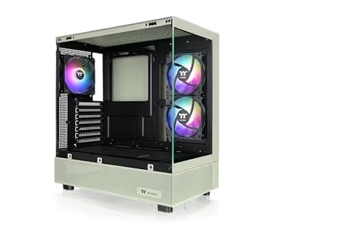 Thermaltake View 270 Plus ATX Mid Tower Green Tempered Glass ARGB image