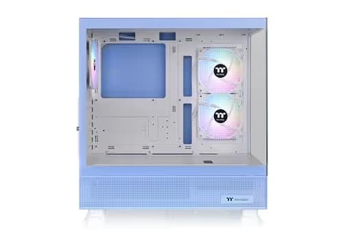Thermaltake View 270 Plus ATX Mid Tower Blue TG ARGB image