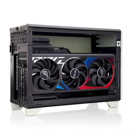 Thermaltake TR100 Mini-ITX Desktop Green / Black Mesh Side Panel image