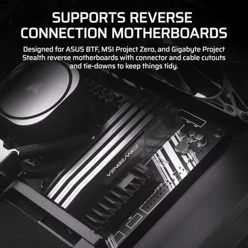 Corsair FRAME 4000D RS Modular ATX Mid-Tower PC Case - Black image
