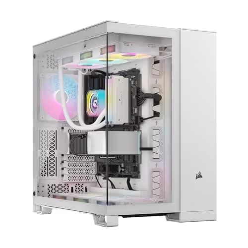 Corsair iCUE LINK 6500X RGB ATX Mid Tower White Tempered Glass main image