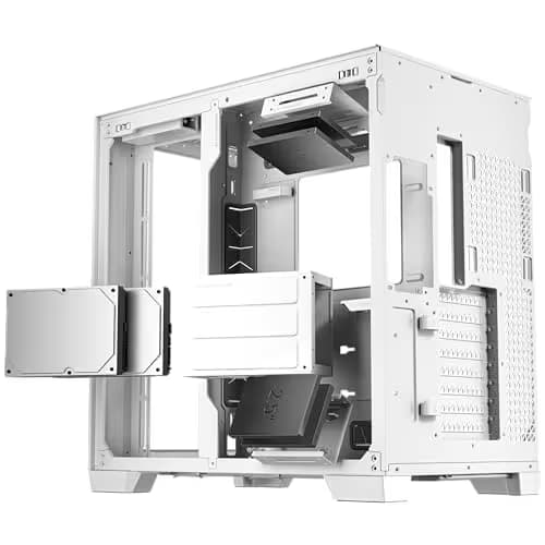 Antec C8 ATX Full Tower White / Silver with Tempered Glass Side Panel and USB 3.2 Gen 2 Type-C, USB 3.2 Gen 1 Type-A image