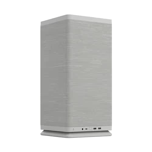Fractal Design Mood Mini-ITX Tower Gray Mesh Side Panel main image