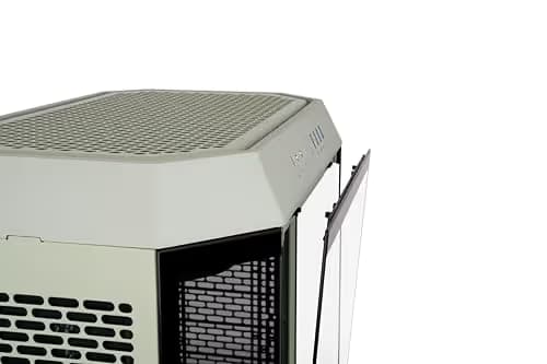 Thermaltake The Tower 600 ATX Mid Tower Green with Tempered Glass Side Panel and USB 3.2 Gen 2 Type-C, USB 3.2 Gen 1 Type-A Front Panel image