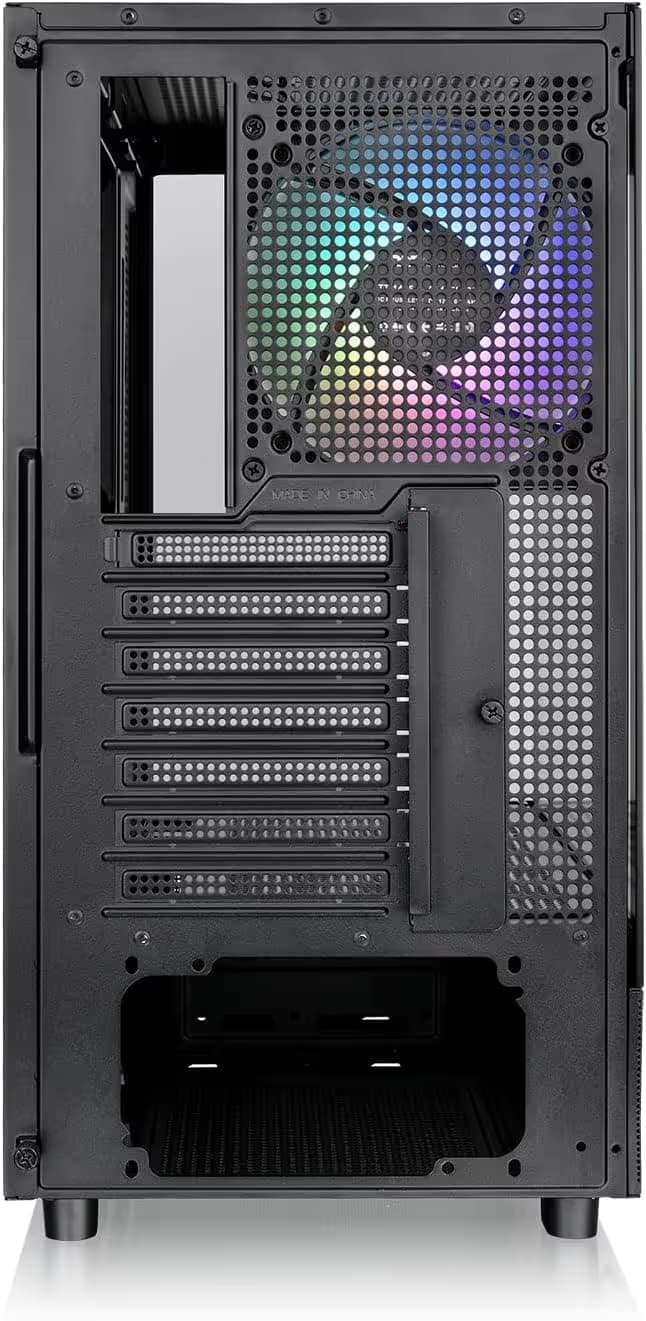 Thermaltake View 270 TG ARGB Mid Tower Chassis Black Tempered Glass Side Panel image