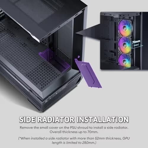 Antec C7 ARGB ATX Mid Tower Black Tempered Glass image
