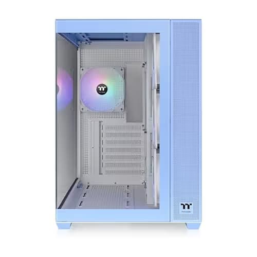Thermaltake View 380 ARGB ATX Mid Tower Blue with Tinted Tempered Glass Side Panel and USB 3.2 Gen 2 Type-C / USB 3.2 Gen 1 Type-A image