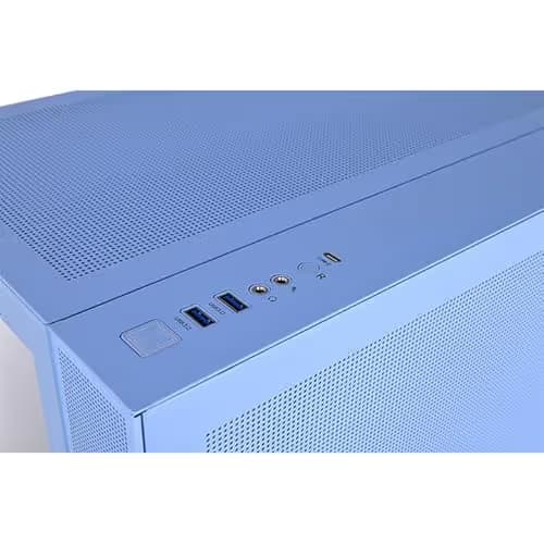 Thermaltake View 380 ARGB ATX Mid Tower Blue with Tinted Tempered Glass Side Panel and USB 3.2 Gen 2 Type-C / USB 3.2 Gen 1 Type-A image