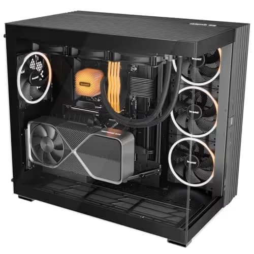 be quiet! Light Base 900 DX ATX Full Tower Black Tempered Glass Side Panel image