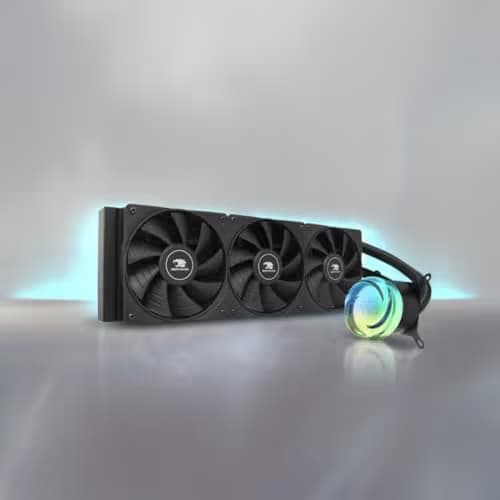iBuypower AW4 Water 360mm 65 CFM Black image