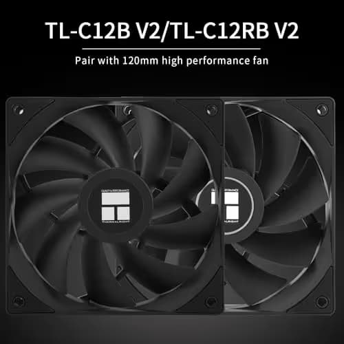 Thermalright Burst Assassin 120 EVO DARK Air 156mm Black image
