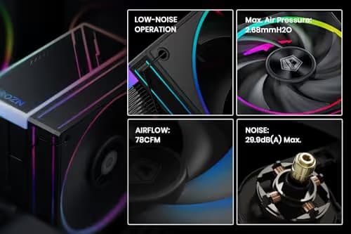 ID-COOLING FROZN A410 Air ARGB Black image