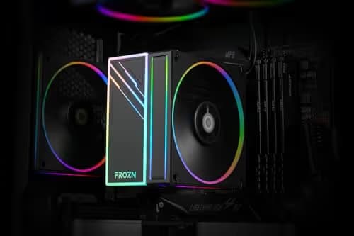 ID-COOLING FROZN A410 Air ARGB Black image