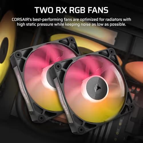 Corsair iCUE LINK TITAN Water 240mm RX LCD 73.5 CFM Black image