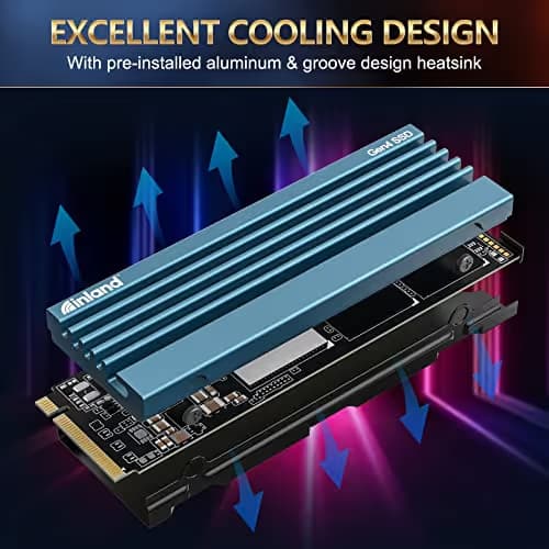Inland Gaming Performance Plus 2TB SSD M.2 PCIe 4.0 NVMe image
