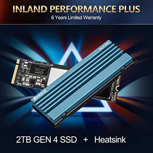Inland Gaming Performance Plus 2TB SSD M.2 PCIe 4.0 NVMe image