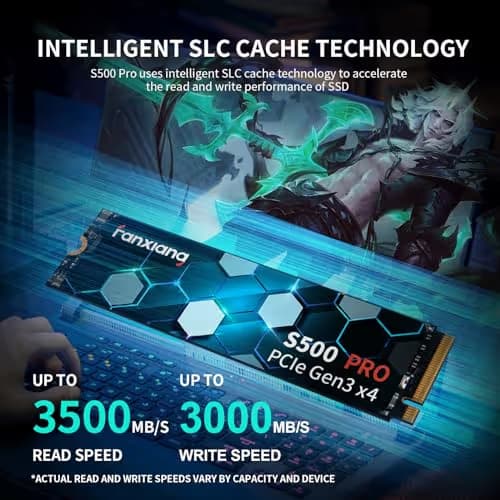 FanXiang S500 Pro 2TB SSD M.2-2280 PCIe 3.0 NVMe image