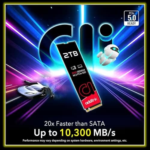 Addlink G55 2TB M.2-2280 SSD PCIe 5.0 x4 NVMe image