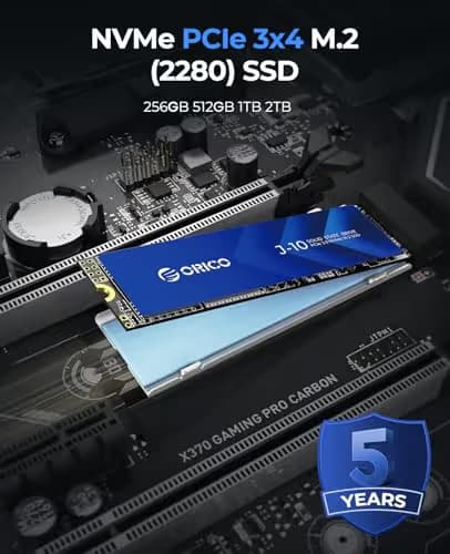 Orico J-10 2TB M.2-2280 SSD PCIe 3.0 X4 NVMe image