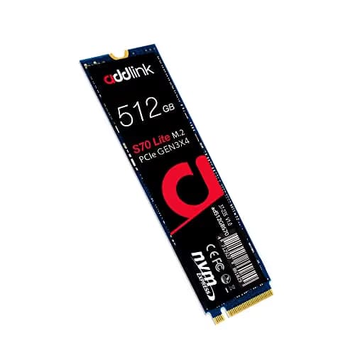 Addlink S70 512GB SSD M.2-2280 PCIe 3.0 x4 NVMe image