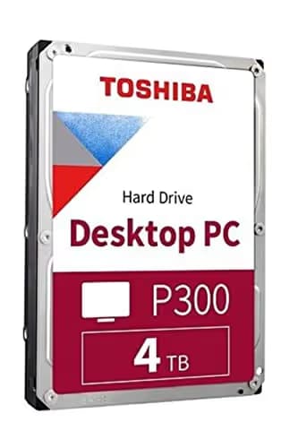 Toshiba P300 4TB HDD 3.5" 5400RPM SATA image