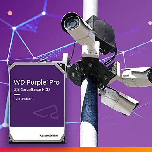 Western Digital Purple Pro 10 TB 3.5" HDD 7200RPM SATA 6.0 Gb/s image