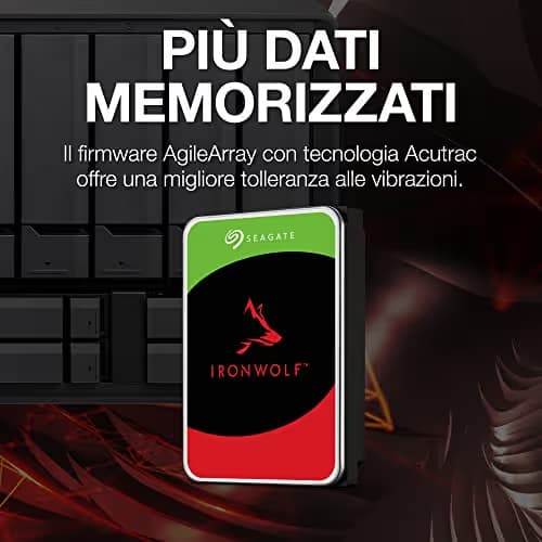Seagate IronWolf NAS 6TB HDD 5400RPM 3.5" SATA image