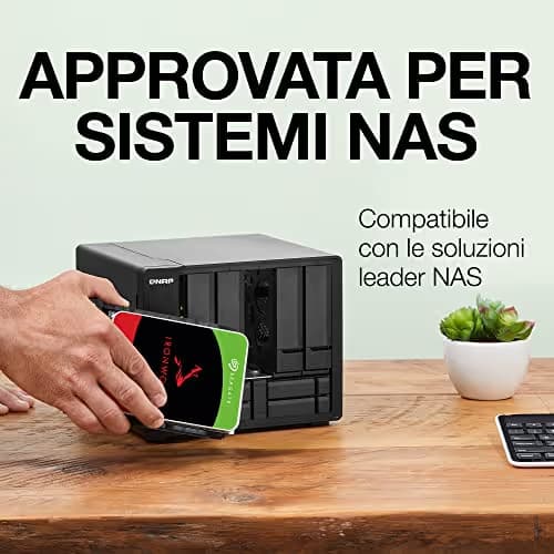 Seagate IronWolf NAS 6TB HDD 5400RPM 3.5" SATA image