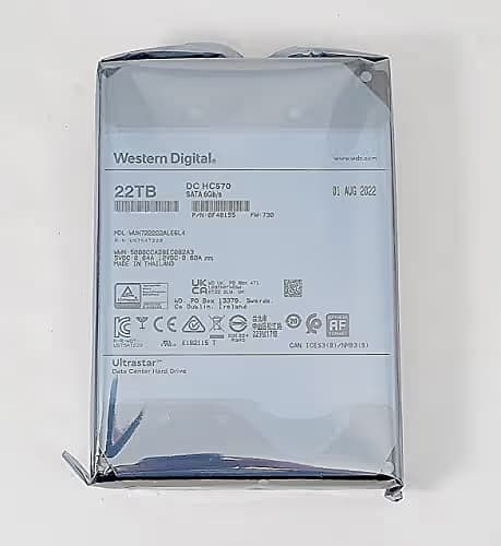 Western Digital Ultrastar DC HC560 22TB HDD 7200RPM 3.5" SATA image