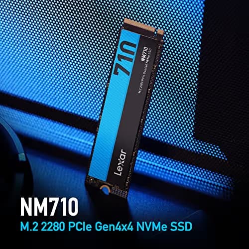 Lexar NM710 500GB SSD M.2-2280 PCIe 4.0 x4 NVMe image