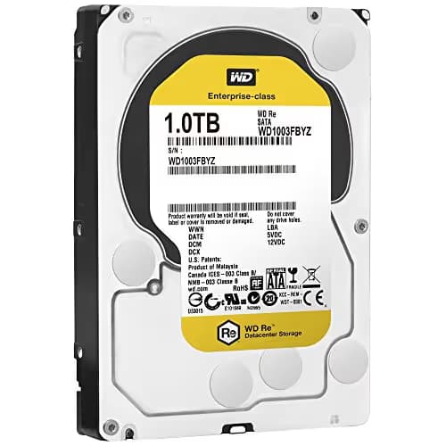 Western Digital RE 1TB 3.5" HDD 7200RPM SATA 6.0 Gb/s image