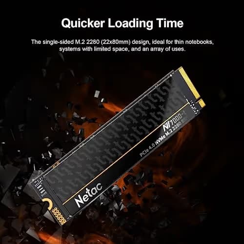 Netac NV7000-t 512GB SSD M.2 PCIe 4.0 NVMe image