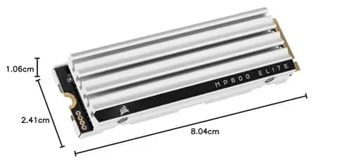 Corsair MP600 ELITE PS5 1TB M.2 SSD PCIe 4.0 NVMe image