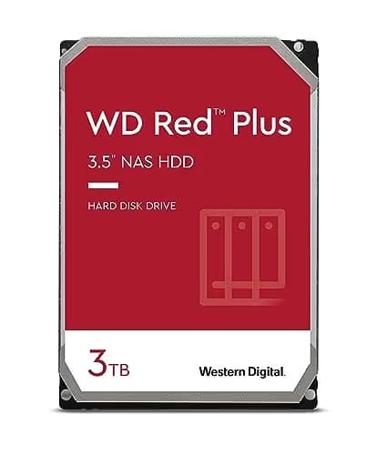Western Digital Red 3 TB 3.5" HDD 5400 RPM SATA 6.0 Gb/s Internal image
