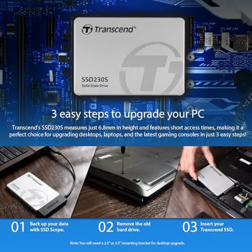 Transcend SSD230S 128GB 2.5" SSD SATA 6.0 Gb/s image