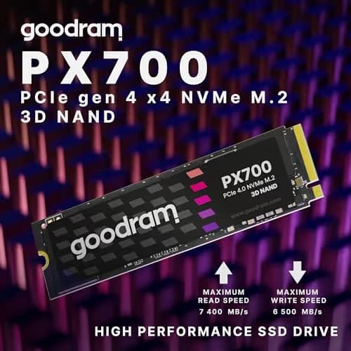GOODRAM PX700 4TB SSD M.2 PCIe 4.0 NVMe image