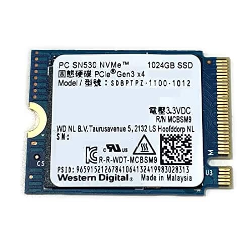 Western Digital SN530 1TB SSD M.2 2230 PCIe 3.0 NVMe image
