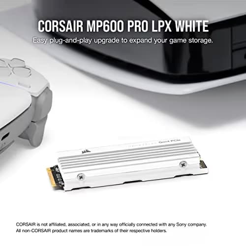 Corsair MP600 PRO LPX 1TB M.2 SSD PCIe 4.0 NVMe image