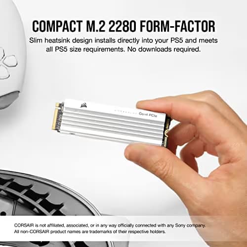 Corsair MP600 PRO LPX 1TB M.2 SSD PCIe 4.0 NVMe image