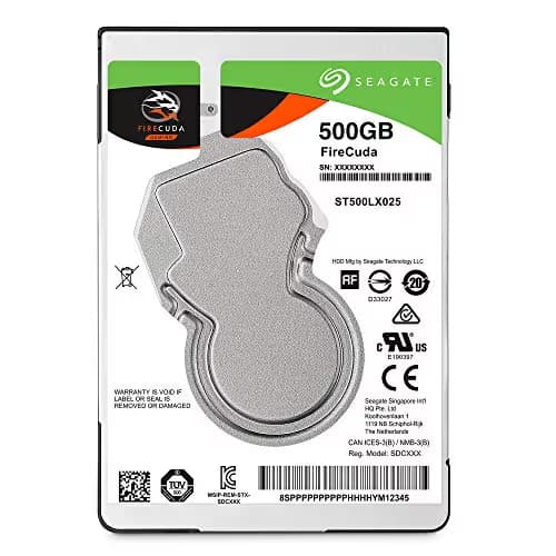 Seagate FireCuda 500GB Hybrid 2.5" 5400RPM SATA image