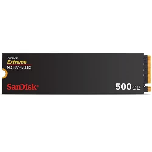 SanDisk Extreme 500GB M.2-2280 SSD PCIe 4.0 x4 NVMe main image