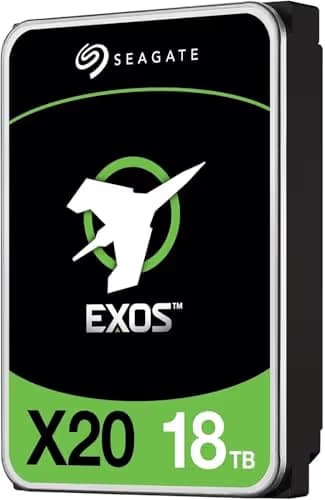 Seagate Exos X20 18TB 3.5" HDD 7200RPM SATA main image