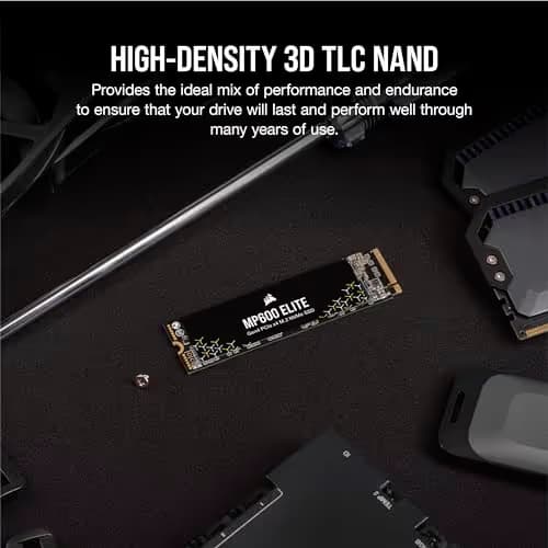 Corsair MP600 ELITE 4TB M.2-2280 SSD PCIe 4.0 X4 NVMe image