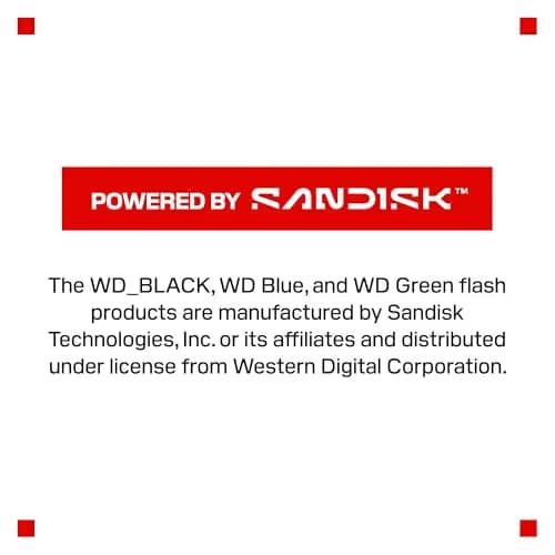Western Digital WD_BLACK SN7100 500GB SSD M.2 PCIe 4.0 NVMe image