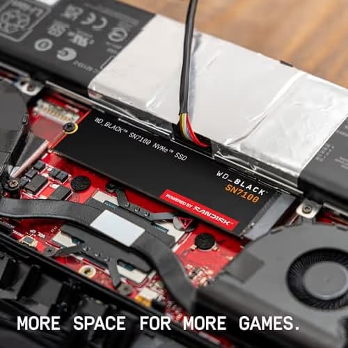 Western Digital WD_BLACK SN7100 500GB SSD M.2 PCIe 4.0 NVMe image
