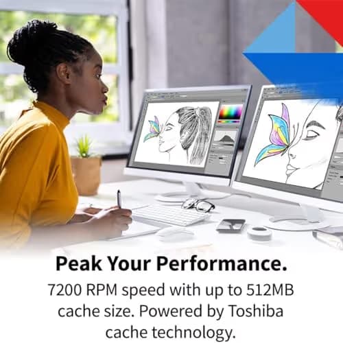 Toshiba X300 Pro 12TB 3.5" HDD 7200RPM SATA 6.0 Gb/s image