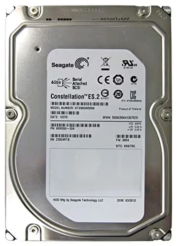 Seagate Constellation ES.2 3TB Internal HDD 7200RPM 3.5" SAS 6.0 Gb/s image
