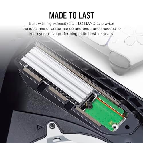 Corsair MP600 ELITE 4TB M.2 SSD NVMe PCIe 4.0 image